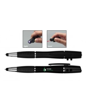 MIB - LED, Laser Pointer & Stylus Ball Gel Pen