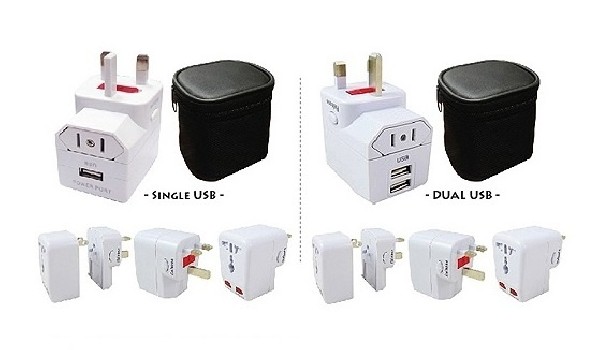 Easi Travel Adapter (Dual USB)