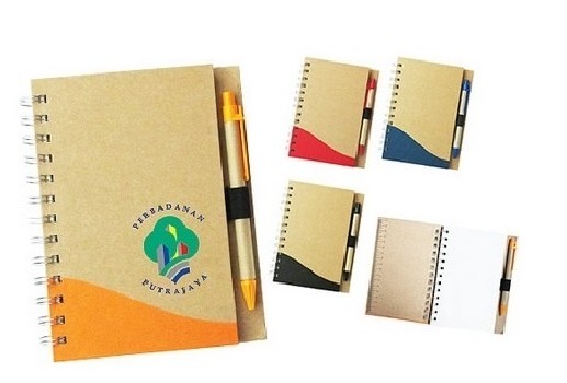 PGM MC ECO NOTEPAD WITH PEN