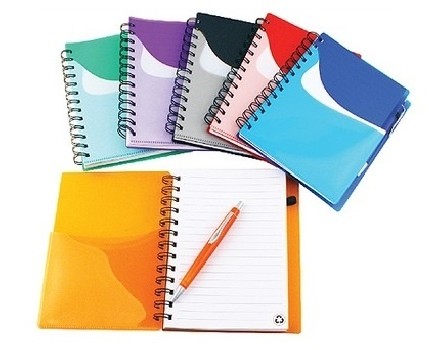 PGM MC GROOVY NOTEPAD WITH PEN