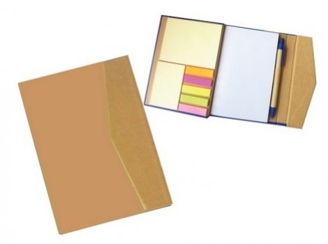 PGM MC GROOVY NOTEPAD WITH PEN