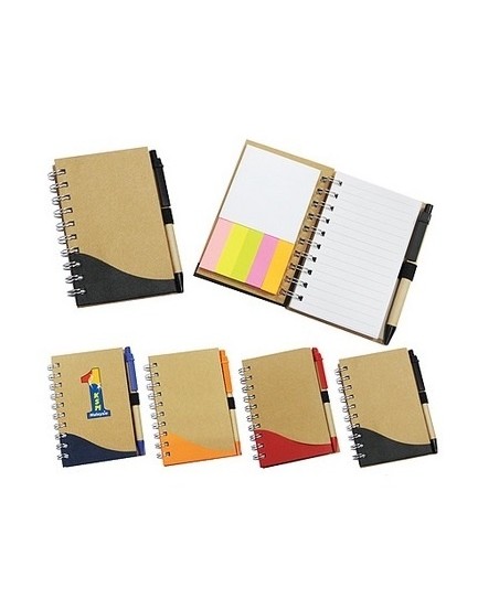 PGM MC SLOT NOTEPAD WITH PEN