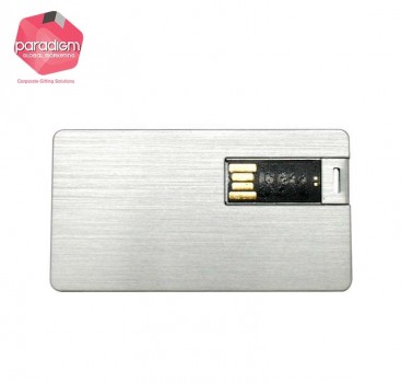 Aluminium Card USB Flash Drive (Flip)