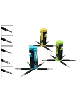 Magnetic Head Tool Set with LED