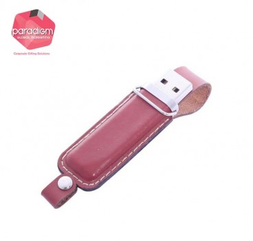 Fine Leather USB Flash Drive