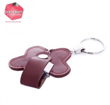 Butterfly Shaped Leather USB Flash Drive