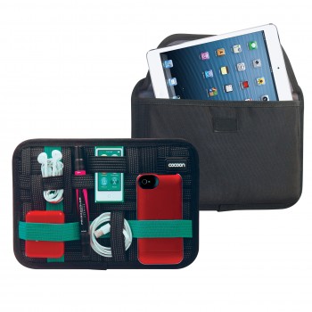 Accessory Organizer with Tablet Pocket  For 7"~8" Tablets