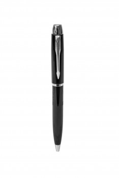 Black/Silver Trim Metal Ball Point Pen