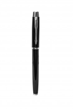 Black/Silver Trim Metal Roller Pen