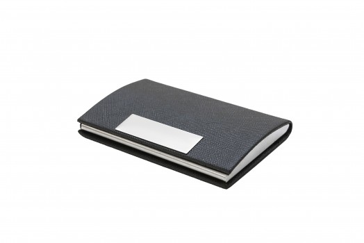 PU Name Card Holder (Black)