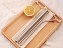 Eco Stainless Steel Straw Set 2 - Small