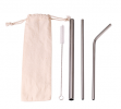 Eco Stainless Steel Straw Set 2 - Small