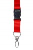 Buckled Nylon Card Necklace Holder