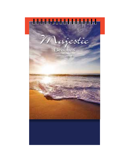 PGM ED Desktop Calendar - Majestic Beaches