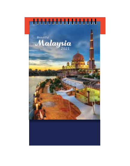 PGM ED Desktop Calendar - Beautiful Malaysia (V)