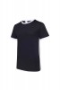 Contrast Side Panel Crew Neck T-Shirt