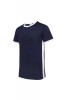 Contrast Side Panel Crew Neck T-Shirt