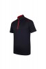 Oriental Zip Up Collar Polo T-Shirt