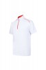 Oriental Zip Up Collar Polo T-Shirt
