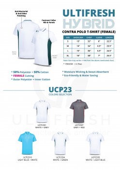 Hybrid Contra Polo T-Shirt (Unisex)