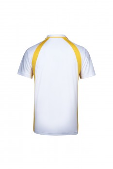 Contrast Bi-Cross Polo T-Shirt (Unisex)