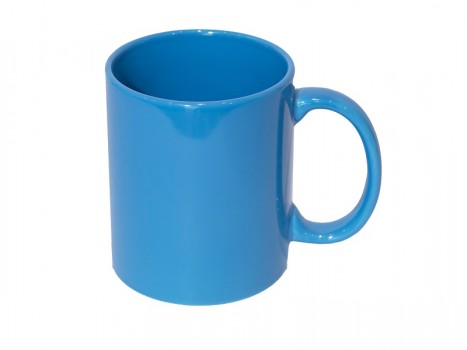 Ceramic blue mug