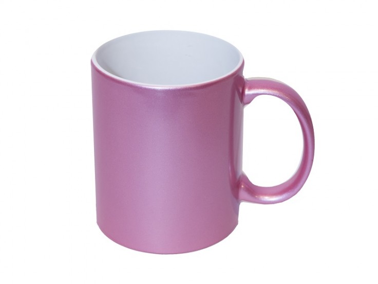 Ceramic pink mug