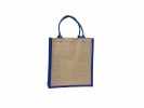 Blue jute bag