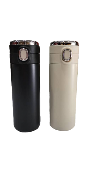 Vacuum flask with led display