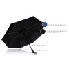 UMBRA 21.5'' Tri Fold Auto Umbrella