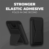 PU Leather Mobile Card Holder With Stand