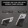 PU Leather Mobile Card Holder With Stand