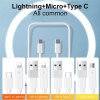 MULTICABLE 6 IN 1 - 3A FAST CHARGE USB CABLE